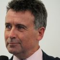 Bernard Jenkin MP asking a question at Edmund Burke Philosopher, Politician, Prophet