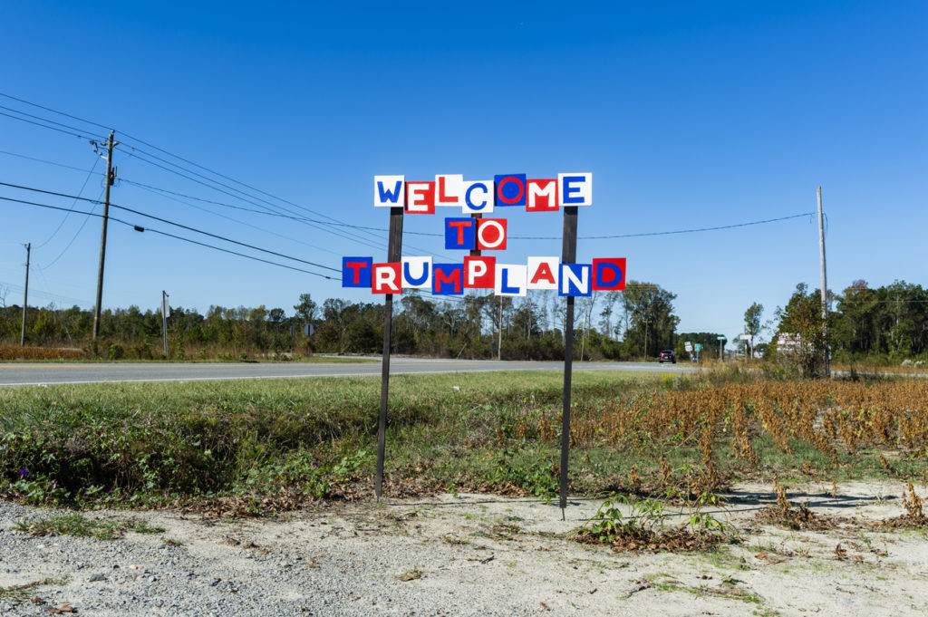 Trumpland Sign